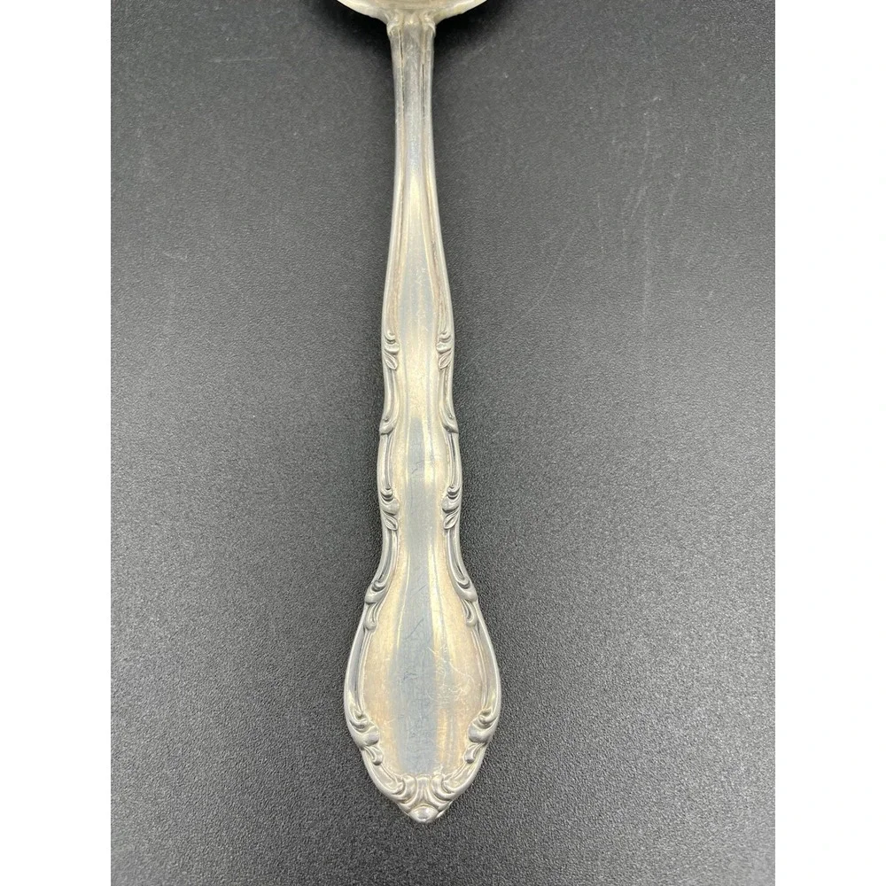 Sterling Silver Andonte Pierced Tablespoon Serving Spoon By Gorham Silver